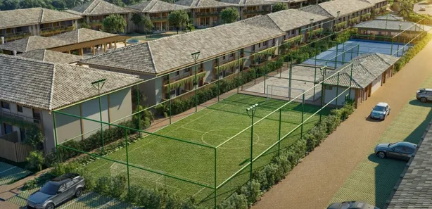 Casa de Condomínio com 2 Quartos à venda, 63m² no Itacimirim (Monte Gordo), Camaçari