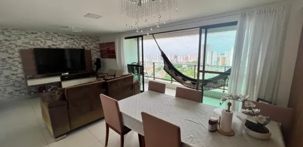 Apartamento com 3 Quartos para alugar, 126m² no João Agripino, João Pessoa