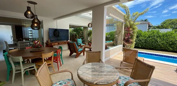 Casa de Condomínio com 5 Quartos à venda, 365m² no Alphaville (Abrantes), Camaçari