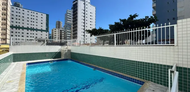 Apartamento com 2 Quartos para alugar, 90m² no Boqueirão, Praia Grande