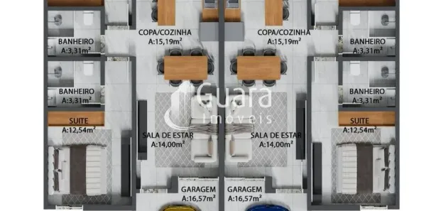 Casa com 2 Quartos à venda, 92m² no Rio Hern, Schroeder