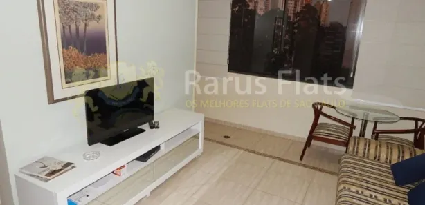 Flat com 1 Quarto para alugar, 45m² no Paraíso do Morumbi, São Paulo