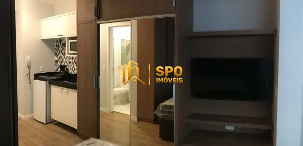 Studio com 1 Quarto para alugar, 35m² no Vila Cordeiro, São Paulo