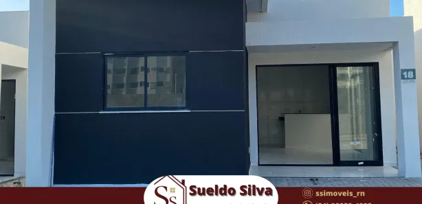 Casa de Condomínio com 2 Quartos à venda, 61m² no Presidente Costa e Silva, Mossoró