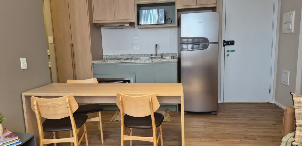 Apartamento com 1 Quarto para alugar, 38m² no Vila São Francisco (Zona Sul), São Paulo