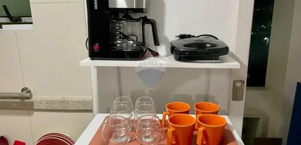 Flat com 1 Quarto para alugar, 36m² no Ponta Negra, Natal