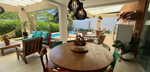 Casa de Condomínio com 5 Quartos à venda, 365m² no Alphaville (Abrantes), Camaçari