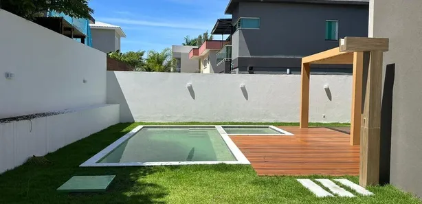 Casa de Condomínio com 4 Quartos à venda, 280m² no Alphaville (Abrantes), Camaçari