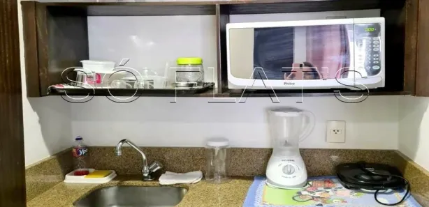 Flat com 1 Quarto para alugar, 29m² no Cerqueira César, São Paulo
