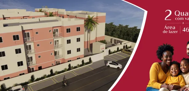 Apartamento com 2 Quartos à venda, 46m² no Santo Expedito, Itaboraí