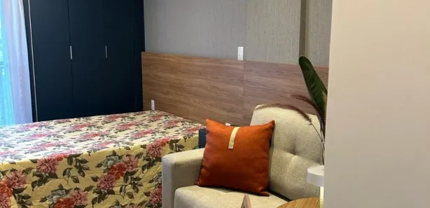 Flat com 1 Quarto para alugar, 21m² no Monte Castelo, Volta Redonda