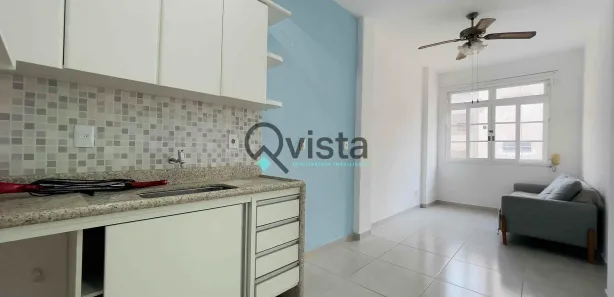 Kitnet com 1 Quarto para alugar, 35m² no Pitangueiras, Guarujá