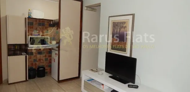 Flat com 1 Quarto para alugar, 45m² no Paraíso do Morumbi, São Paulo