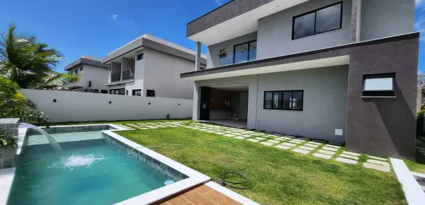 Casa de Condomínio com 4 Quartos à venda, 460m² no Busca Vida (Abrantes), Camaçari