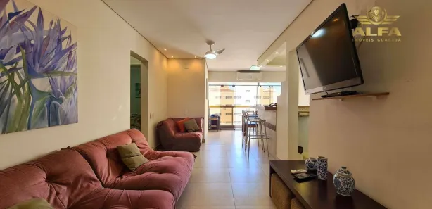 Flat com 2 Quartos à venda, 65m² no Pitangueiras, Guarujá