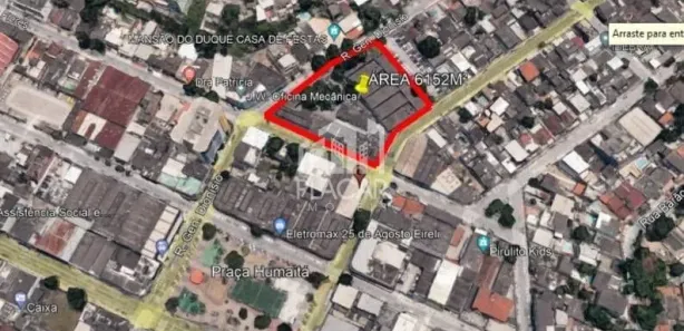 Terreno / Lote / Condomínio à venda, 6152m² no Jardim Vinte e Cinco de Agosto, Duque de Caxias