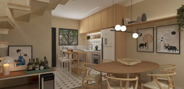 Sobrado com 2 Quartos à venda, 88m² no Vila Santa Maria, Americana
