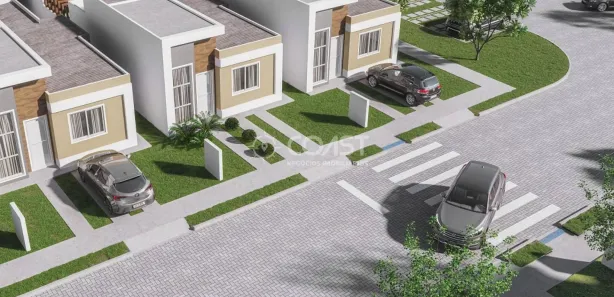 Casa de Condomínio com 3 Quartos à venda, 83m² no Zona de Expansão (Olhos D'Agua), Barra dos Coqueiros