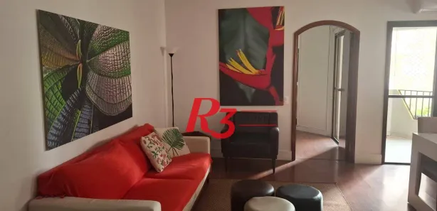 Flat com 1 Quarto para alugar, 48m² no Gonzaga, Santos