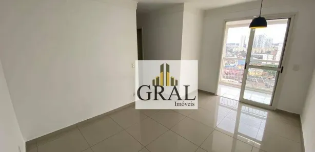 Apartamento com 3 Quartos para alugar, 61m² no Piraporinha, Diadema