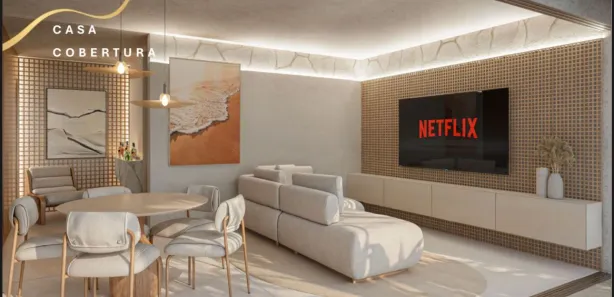 Cobertura com 4 Quartos à venda, 257m² no Maracaipe, Ipojuca