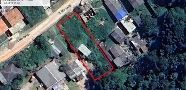 Terreno / Lote / Condomínio à venda, 507m² no Parque São Jorge, Almirante Tamandaré