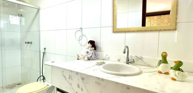 Casa de Condomínio com 4 Quartos à venda, 397m² no Alphaville (Abrantes), Camaçari