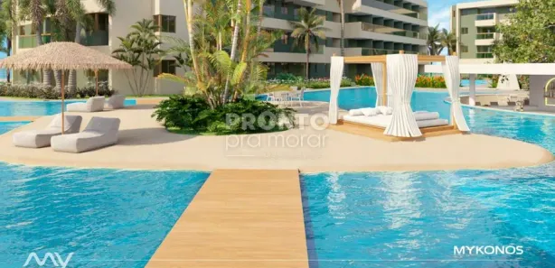 Apartamento com 1 Quarto à venda, 26m² no Centro, Ipojuca