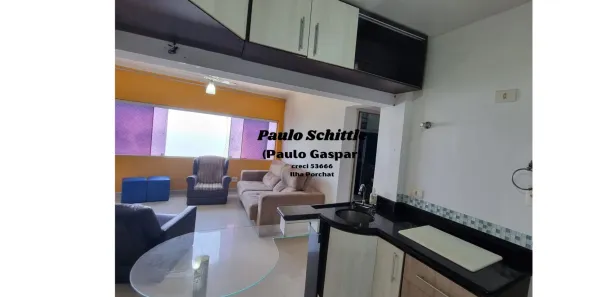 Apartamento com 2 Quartos para venda ou aluguel, 56m² no Ilha Porchat, São Vicente