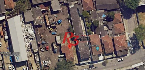 Terreno / Lote Comercial para venda ou aluguel, 1500m² no Vila Paulista, Cubatão