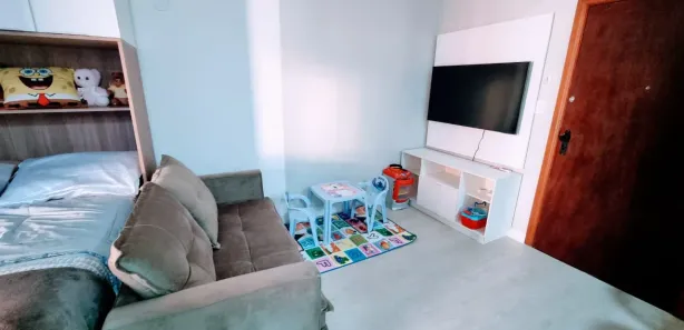 Flat com 1 Quarto para alugar, 40m² no Centro, São Vicente