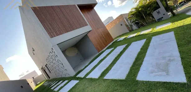 Casa de Condomínio com 4 Quartos à venda, 378m² no Alphaville (Abrantes), Camaçari