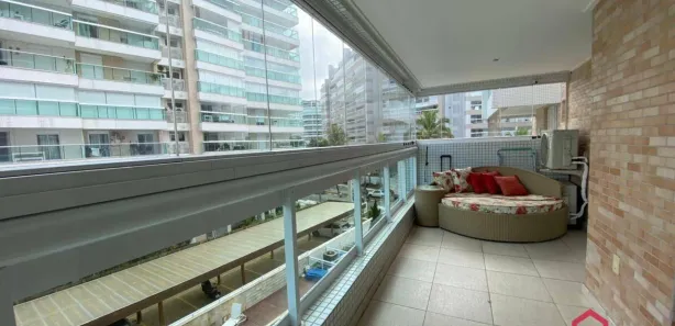 Apartamento com 3 Quartos para alugar, 106m² no Riviera, Bertioga