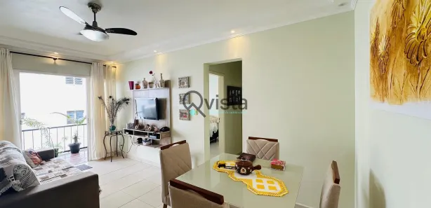 Apartamento com 2 Quartos à venda, 77m² no Loteamento João Batista Julião, Guarujá