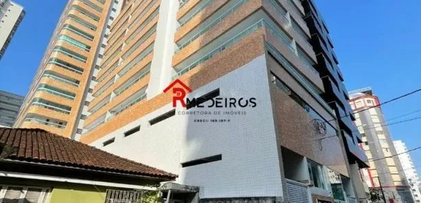 Flat com 1 Quarto à venda, 41m² no Boqueirão, Praia Grande