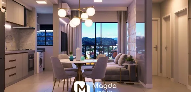 Apartamento com 2 Quartos à venda, 54m² no Coloninha, Gaspar