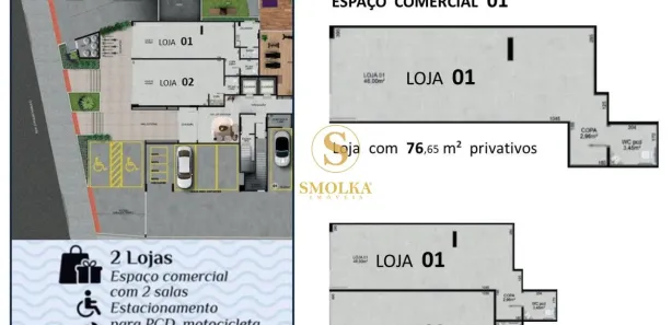 Loja / Salão / Ponto Comercial com 1 Quarto à venda, 55m² no Capoeiras, Florianópolis