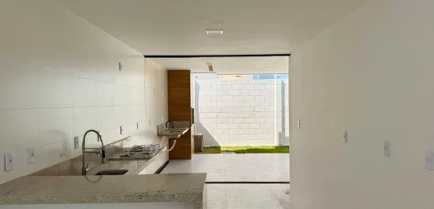 Casa de Condomínio com 3 Quartos à venda, 130m² no Zona de Expansão (Olhos D'Agua), Barra dos Coqueiros