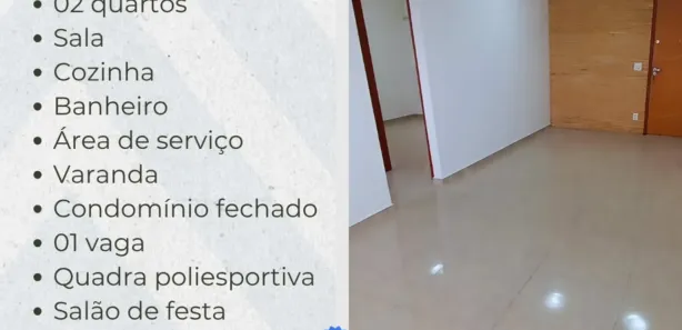 Apartamento com 2 Quartos à venda, 57m² no Rocha Sobrinho, Mesquita