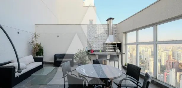 Cobertura com 2 Quartos para alugar, 210m² no Cidade Monções, São Paulo