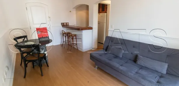Flat com 1 Quarto para alugar, 40m² no Jardim Paulista, São Paulo