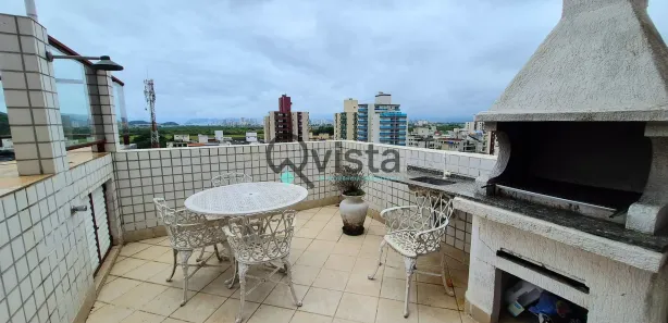 Cobertura com 3 Quartos para alugar, 120m² no Jardim Las Palmas, Guarujá