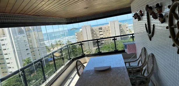 Apartamento com 3 Quartos para alugar, 135m² no Riviera, Bertioga