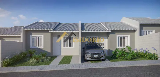 Casa de Condomínio com 2 Quartos à venda, 39m² no Iguaçu, Fazenda Rio Grande