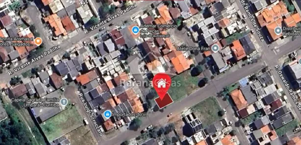 Terreno / Lote / Condomínio à venda, 180m² no Umbará, Curitiba