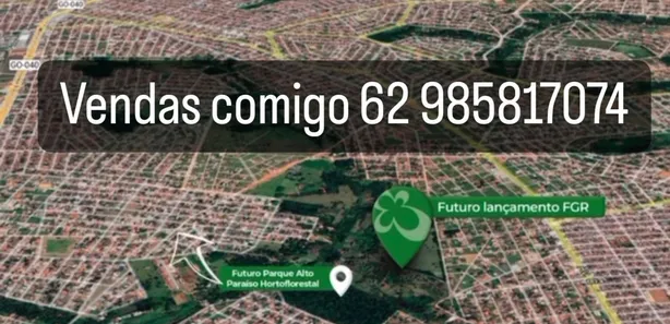Terreno / Lote / Condomínio à venda, 210m² no Riviera Sul, Aparecida de Goiânia