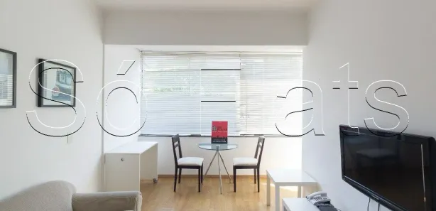 Flat com 1 Quarto para alugar, 44m² no Paraíso do Morumbi, São Paulo
