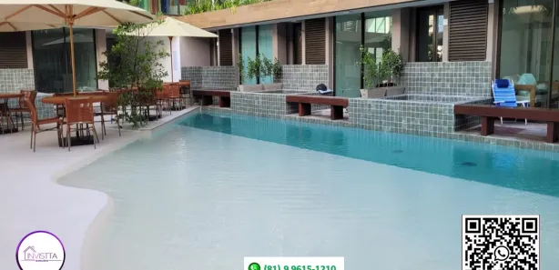 Flat com 1 Quarto à venda, 25m² no , Ipojuca