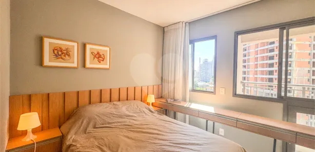 Studio com 1 Quarto para alugar, 21m² no Santo Amaro, São Paulo
