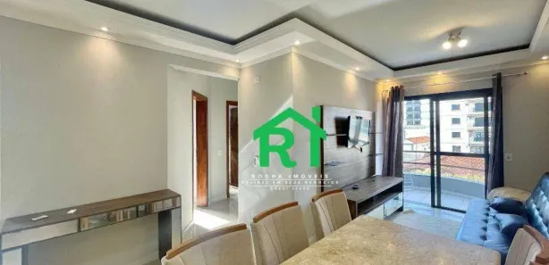 Apartamento com 2 Quartos à venda, 70m² no Jardim Las Palmas, Guarujá